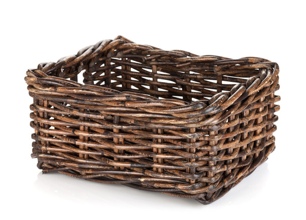 Empty wicker basket - Photo, Image