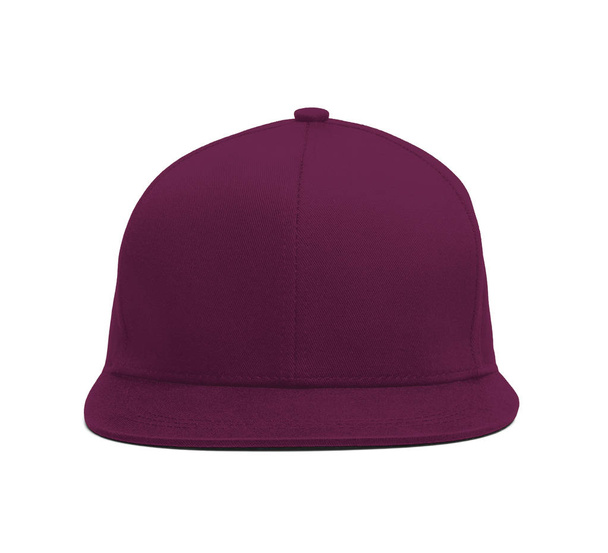 A modern SnapBack elülső sapka mockup a magenta lila szín, hogy segítsen bemutatni a kalapban tervez szépen. Testreszabhatja szinte mindent ebben a kalapban mockup, hogy megfeleljen a sapka design. - Fotó, kép