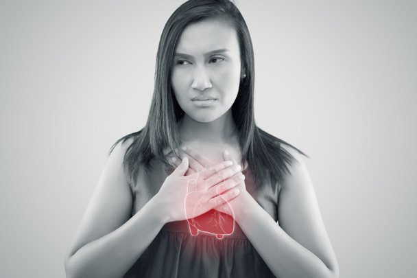 Niewydolność serca z chorobą wieńcową - Zdjęcie, obraz