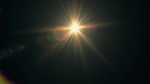 Lichter optische Linse Fackeln glänzend Bokeh Illustration Kunst Hintergrund neue natürliche Beleuchtung Lampe Strahlen Effekt bunt hell Stock Bild - Foto, Bild
