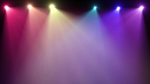 světla optická čočka zářící bokeh ilustrace výtvarné pozadí nová přirozená osvětlovací svítilna paprsek efekt barevný světlý obraz - Fotografie, Obrázek