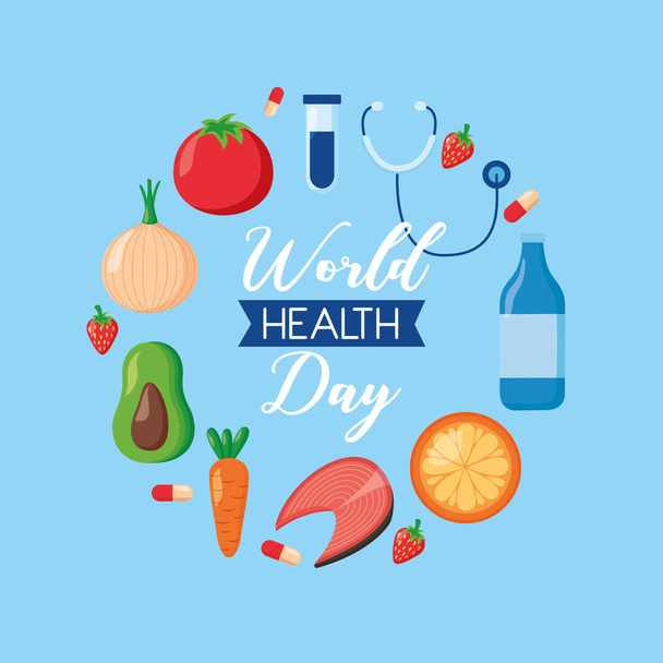 Giornata mondiale della salute - Vettoriali, immagini