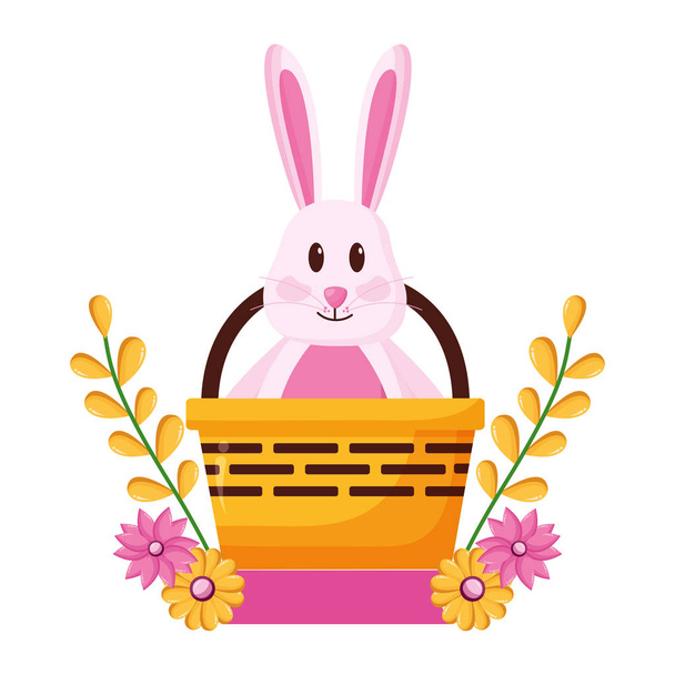 happy easter rabbit - Vector, Image