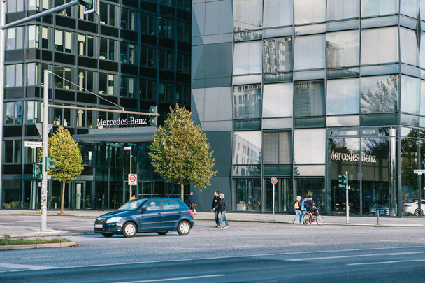 View of the street in Berlin. - Foto, Imagen