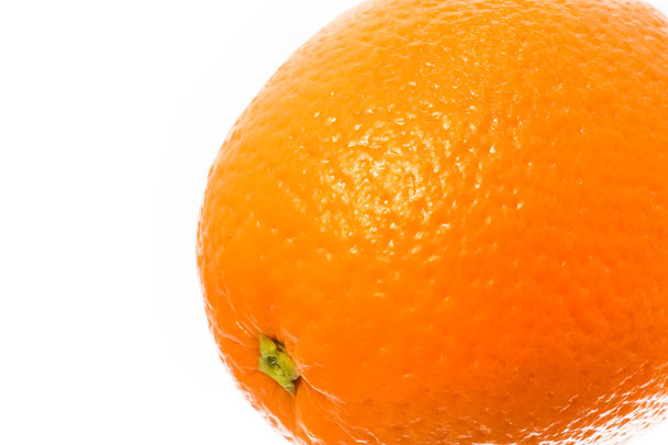 beautiful orange juicy orange on a white background - Photo, image