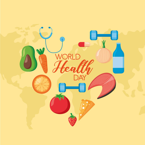 Světový den zdraví - Vektor, obrázek