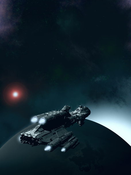 Amanecer Amanecer - Nave espacial en órbita
 - Foto, imagen