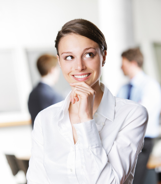 Smiling young business woman - Foto, imagen