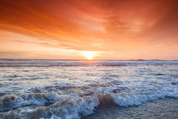 Amazing sunset form Bali beach - Foto, immagini