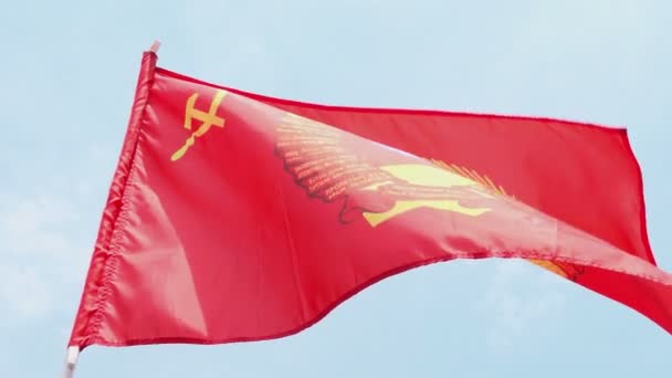 Flaga ZSRR HD - Materiał filmowy, wideo