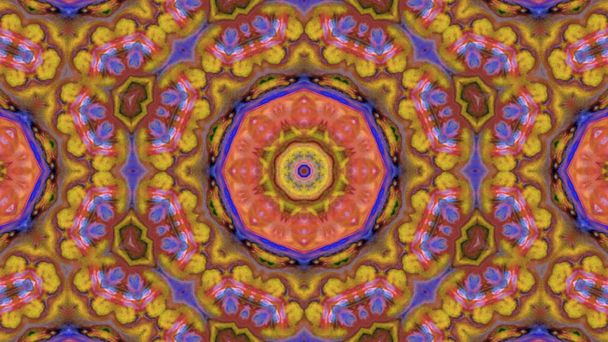 abstrakte bunte Kaleidoskop Hintergrund - Foto, Bild