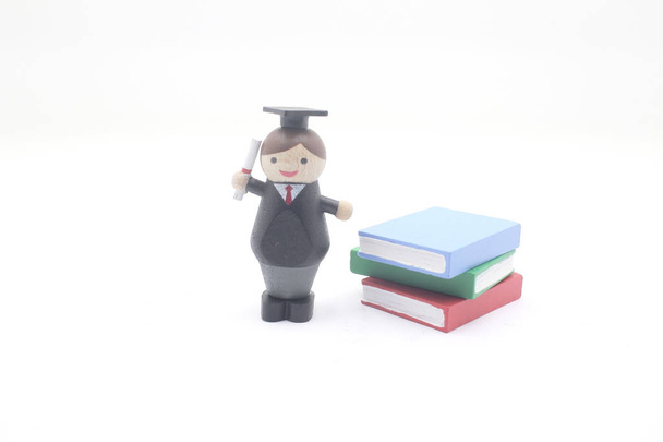 el tema de mini figura Concepto de Graduación
 - Foto, imagen