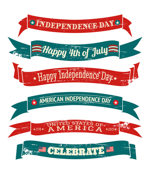 Independence Day Banners Collection - Vector, Image