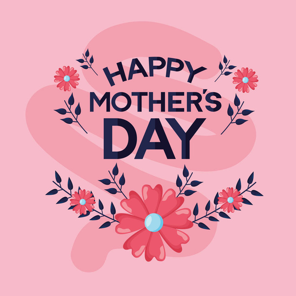 mothers day flowers - Vector, Image
