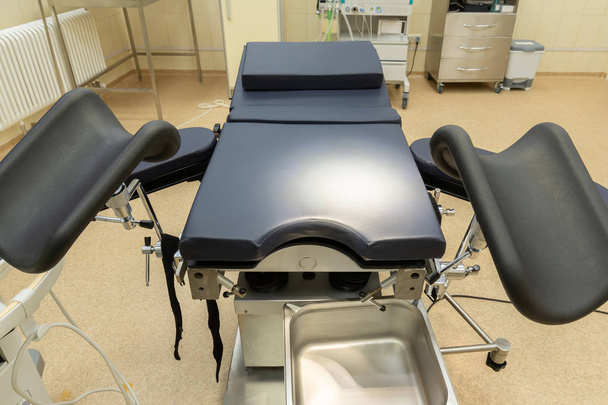 Gynecological chair close-up in the clinic of reproduction - Foto, Imagem