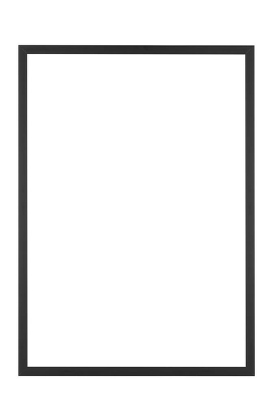 Черная пустая рамка на белом фоне
 - Фото, изображение
