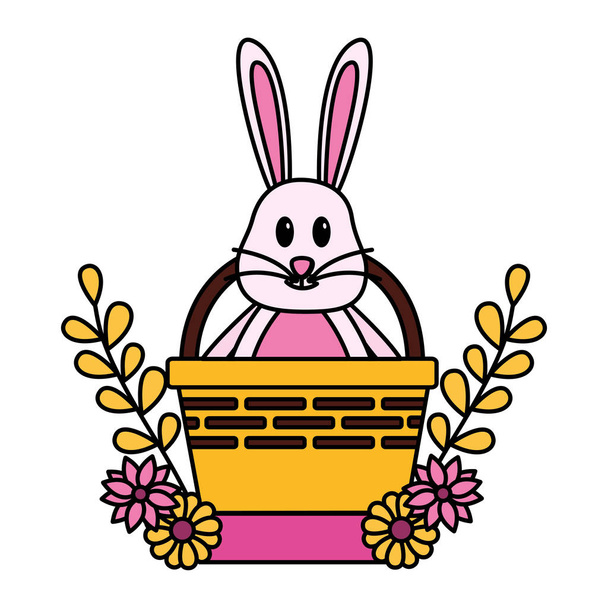happy easter rabbit - Vector, Image