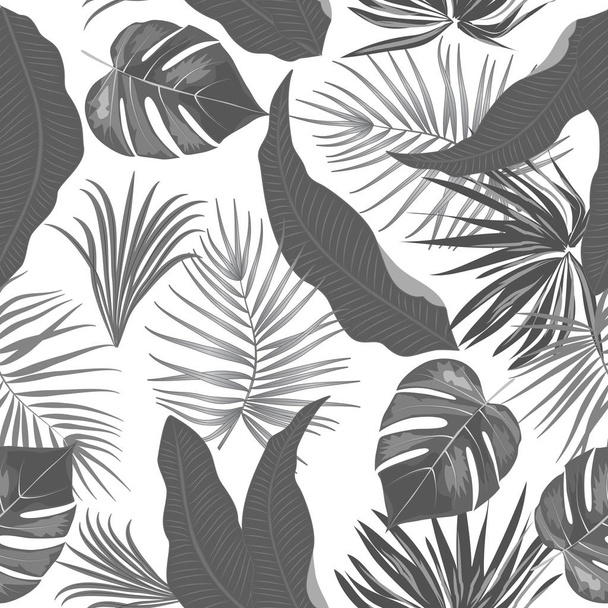 Tropical vector seamless pattern - Vector, Image