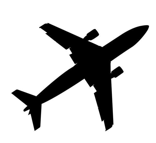 Avión - Vector, imagen