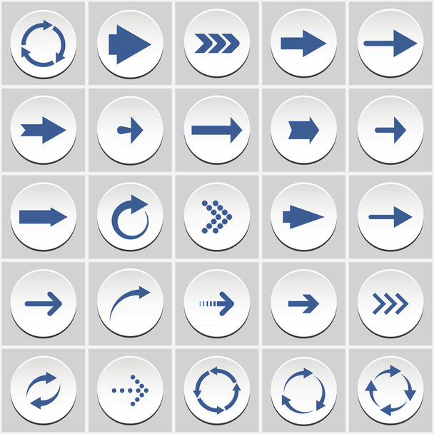 arrow buttons - Vektor, obrázek