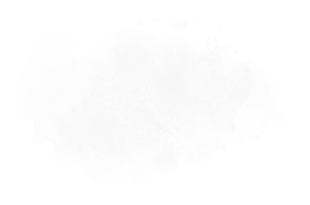 Image abstraite de fond aquarelle avec une éclaboussure liquide de peinture aquarelle, isolée sur blanc. Tons noir et blanc
 - Photo, image