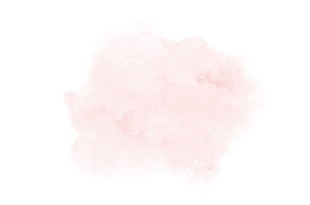 Astratto acquerello immagine di sfondo con uno schizzo liquido di vernice acquerello, isolato su bianco. Tonalità rosse
 - Foto, immagini