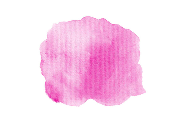 абстрактне акварельне зображення на фоні з рідкою фарбою акварелі, ізольоване на білому. рожеві тони
 - Фото, зображення