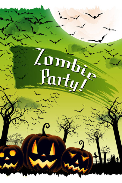Banner / cartel del partido de Zombie
 - Foto, imagen
