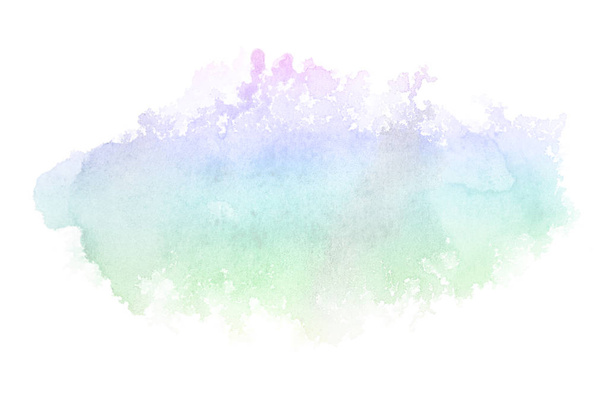 Abstract watercolor background image with a liquid splatter of a - Photo, Image