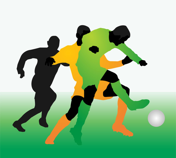Football player - Vector, Image