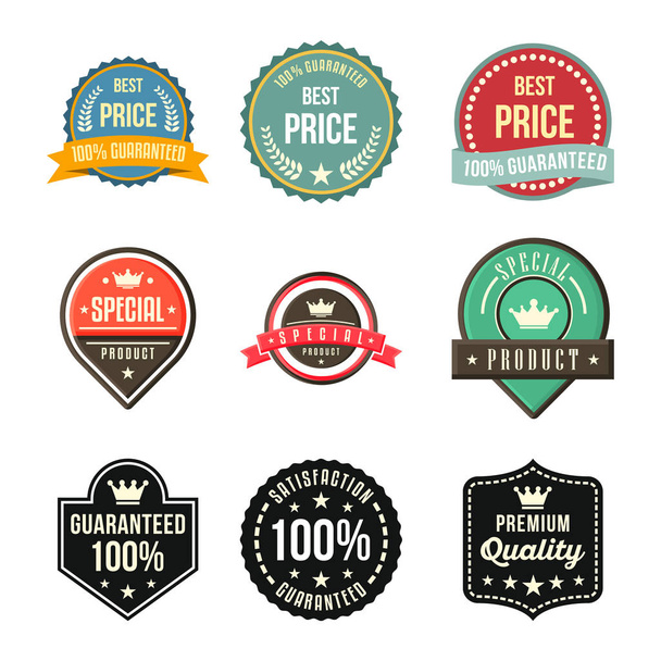 Best Price Guaranteed Special Satisfaction Seal Sticker Emblem - Vector, Image