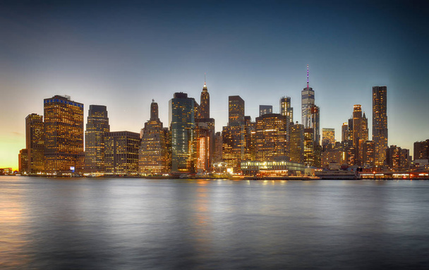 Untere Manhattan-Skyline. - Foto, Bild