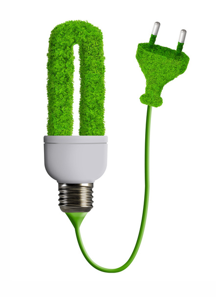 Öko-Energiesparlampe - Foto, Bild