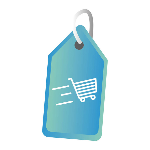 tag price commerce - Vector, Image