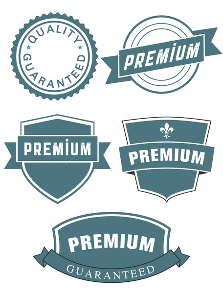 Premium seal - Vector, Image