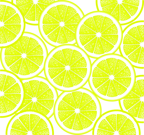 Lemon slices - Vector, afbeelding