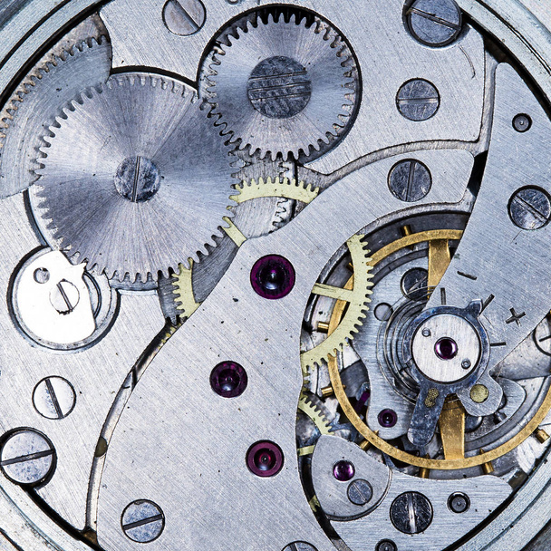 mezcla de relojes mecánicos antiguos, alta resolución y detalle
 - Foto, Imagen