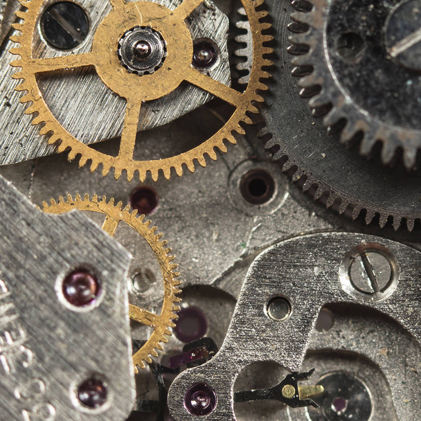 mezcla de relojes mecánicos antiguos, alta resolución y detalle
 - Foto, imagen