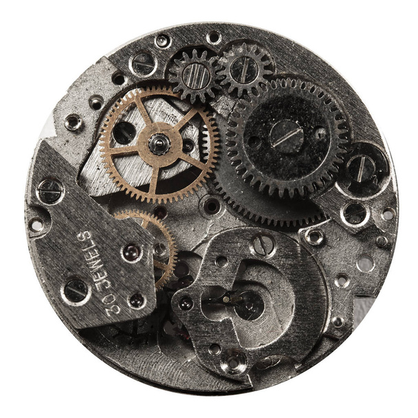 mistura de relógios mecânicos de relógio antigos, alta resolução e detalhes
 - Foto, Imagem