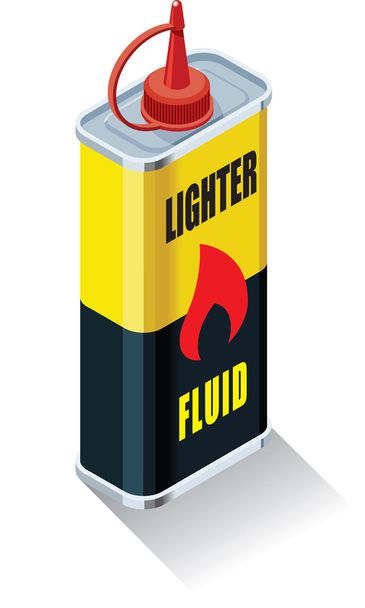 Lighter Fluid Pack - Vector, Image