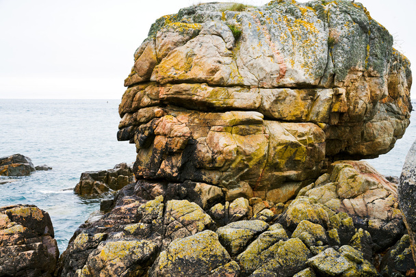 roche de granit rose en Bretagne
 - Photo, image
