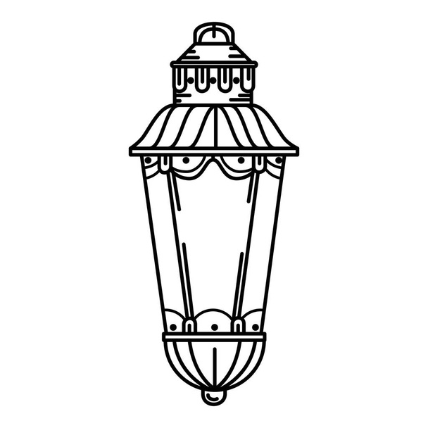 ramadam karem lamp hanging - Vector, Image