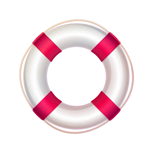 vector lifebuoy, life buoy icon - Vektör, Görsel