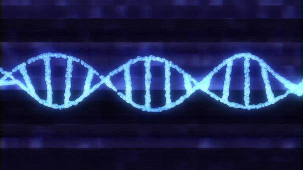DNA spirální molekula ilustrace pozadí nový krásný přírodní zdraví chladný příjemný burzovní obraz - Fotografie, Obrázek