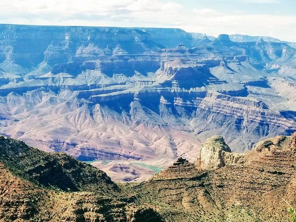 Patikointi Grand Canyonissa Arizona
 - Valokuva, kuva