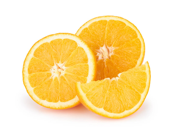 Orange fruit on white - Foto, afbeelding