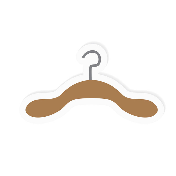 clothes hanger icon- vector illustration - Vector, Image