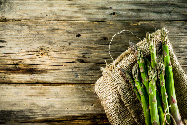 Fresh organic farm asparagus - Photo, Image