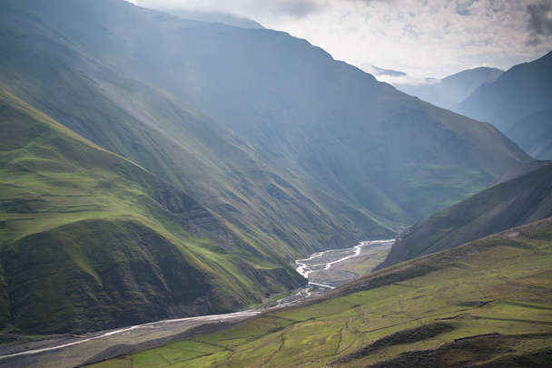Xinaliq, Azerbaijan, a remote mountain village in the Greater Caucasus - Fotografie, Obrázek
