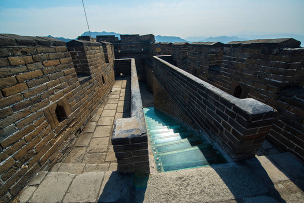 Grande muraglia cinese a Mutianyu, vicino a Pechino, Cina
  - Foto, immagini